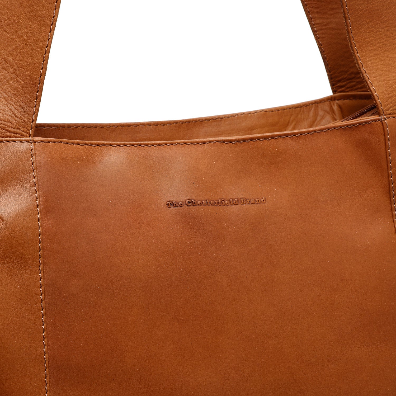 Leather Schoulder bag Cognac Asti