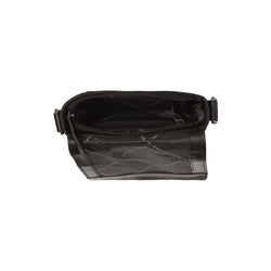 Leather Shoulder Bag Black Ariano