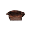 Leather Shoulder Bag Brown Ariano