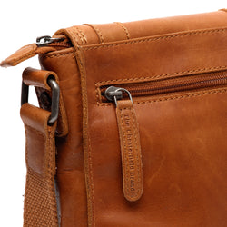 Leather Shoulder Bag Cognac Ariano