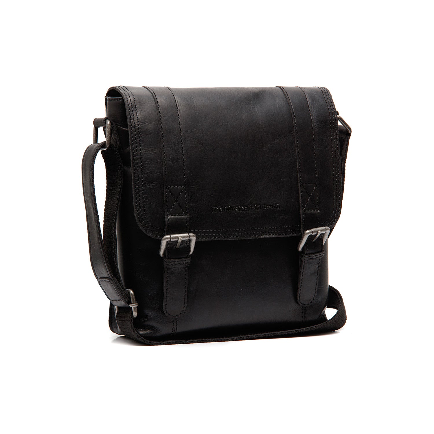 Leather Shoulder Bag Black Adelanto