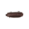 Leather Shoulder Bag Brown Adelanto