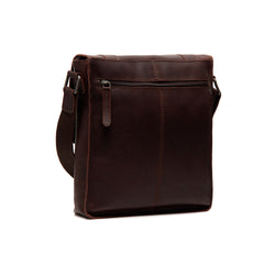 Leather Shoulder Bag Brown Adelanto