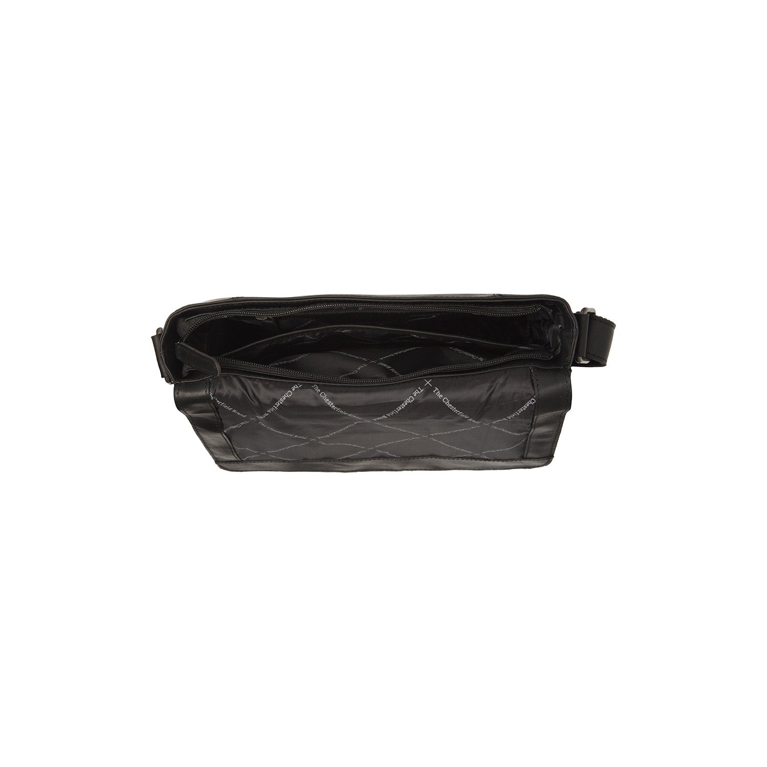 Leather Shoulder Bag Black Matera