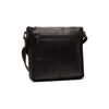 Leather Shoulder Bag Black Matera