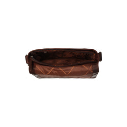 Leather Shoulder Bag Brown Matera