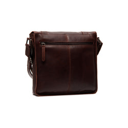 Leather Shoulder Bag Brown Matera