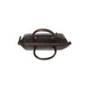 Leather Shoulder Bag Brown Marsala