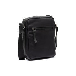 Leather Shoulder Bag Black Karlstad