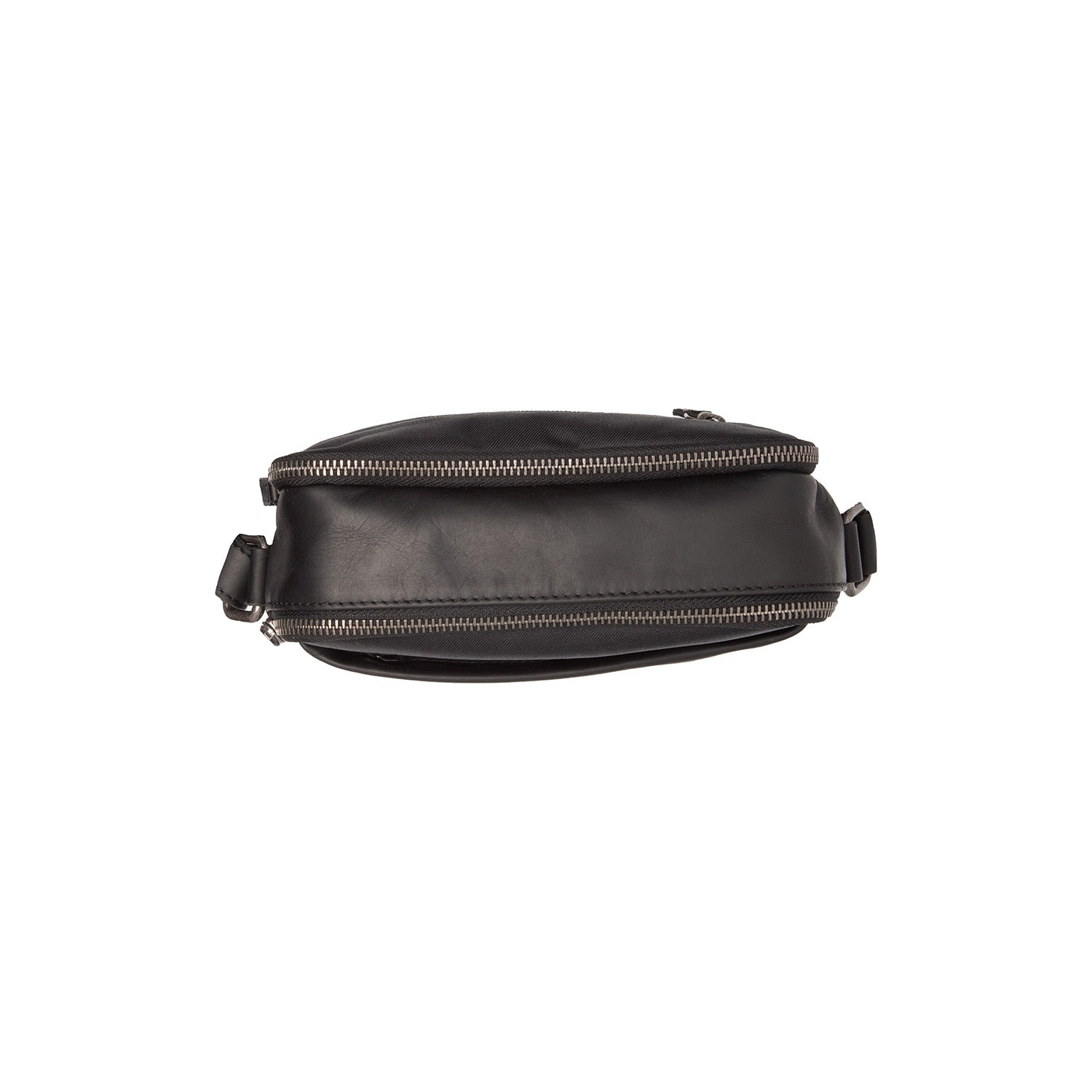 Leather Shoulder Bag Black Arendal