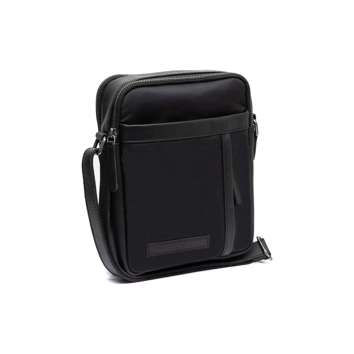 Leather Shoulder Bag Black Arendal