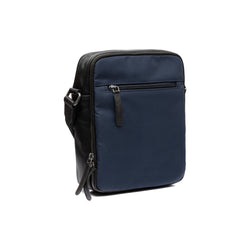 Leather Shoulder Bag Navy Arendal