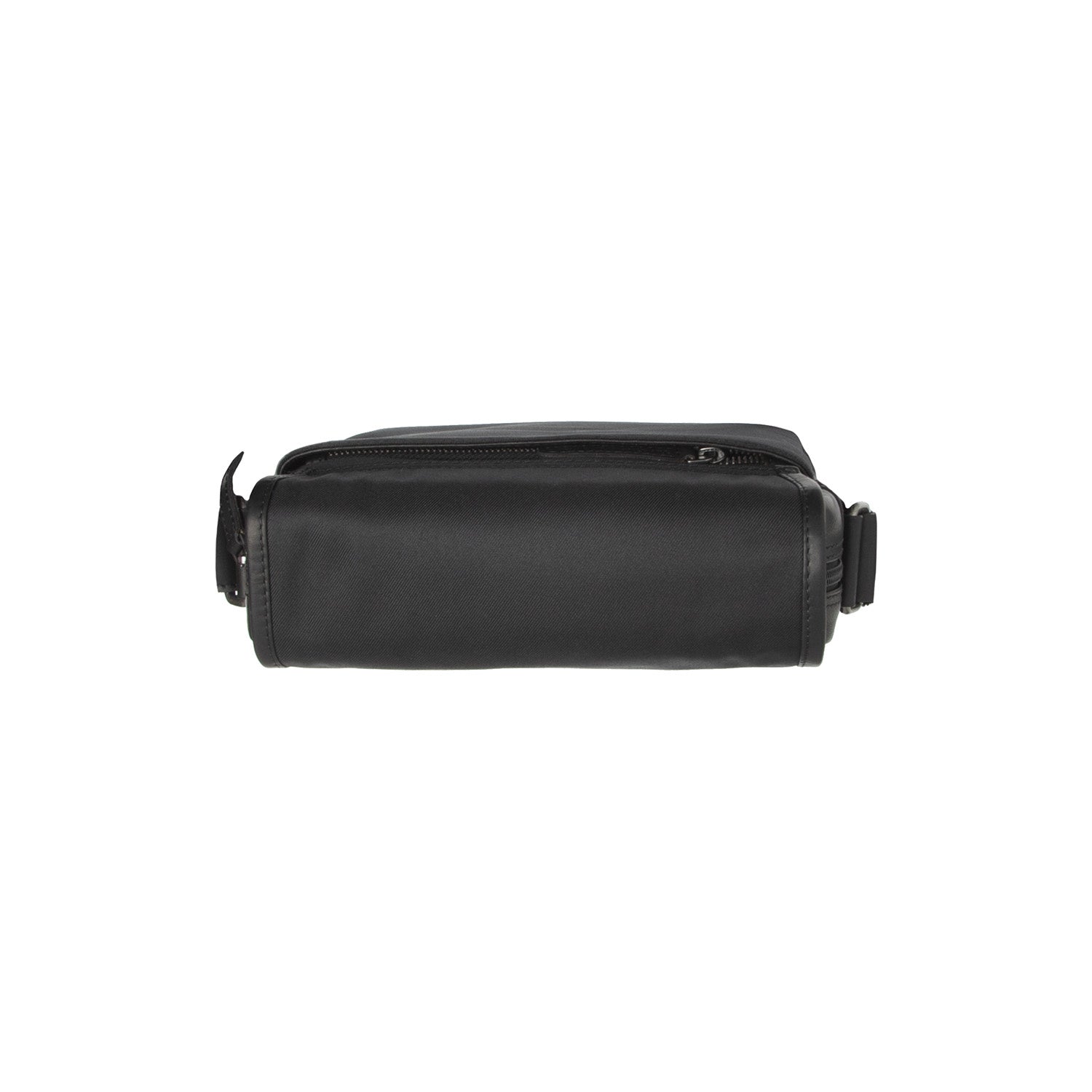 Leather Shoulder Bag Black Mikeli