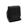 Leather Shoulder Bag Black Mikeli