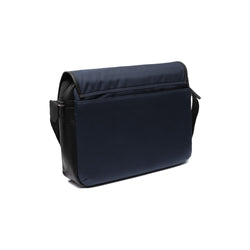 Leather Laptop Bag Navy Falun