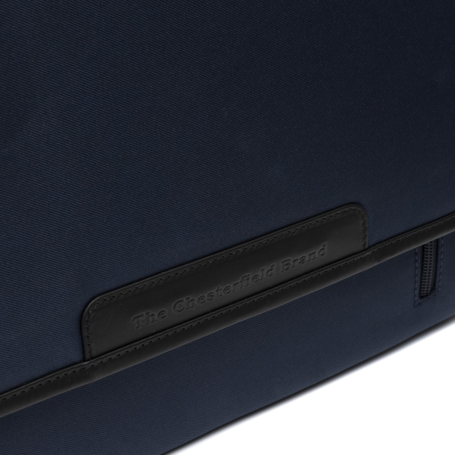 Leather Laptop Bag Navy Falun