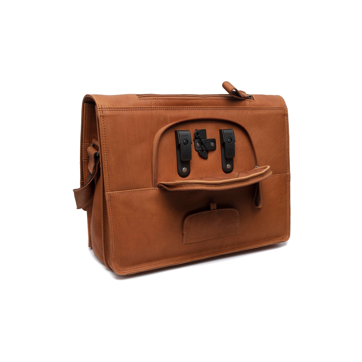 Leather Bicycle Bag Cognac Gent