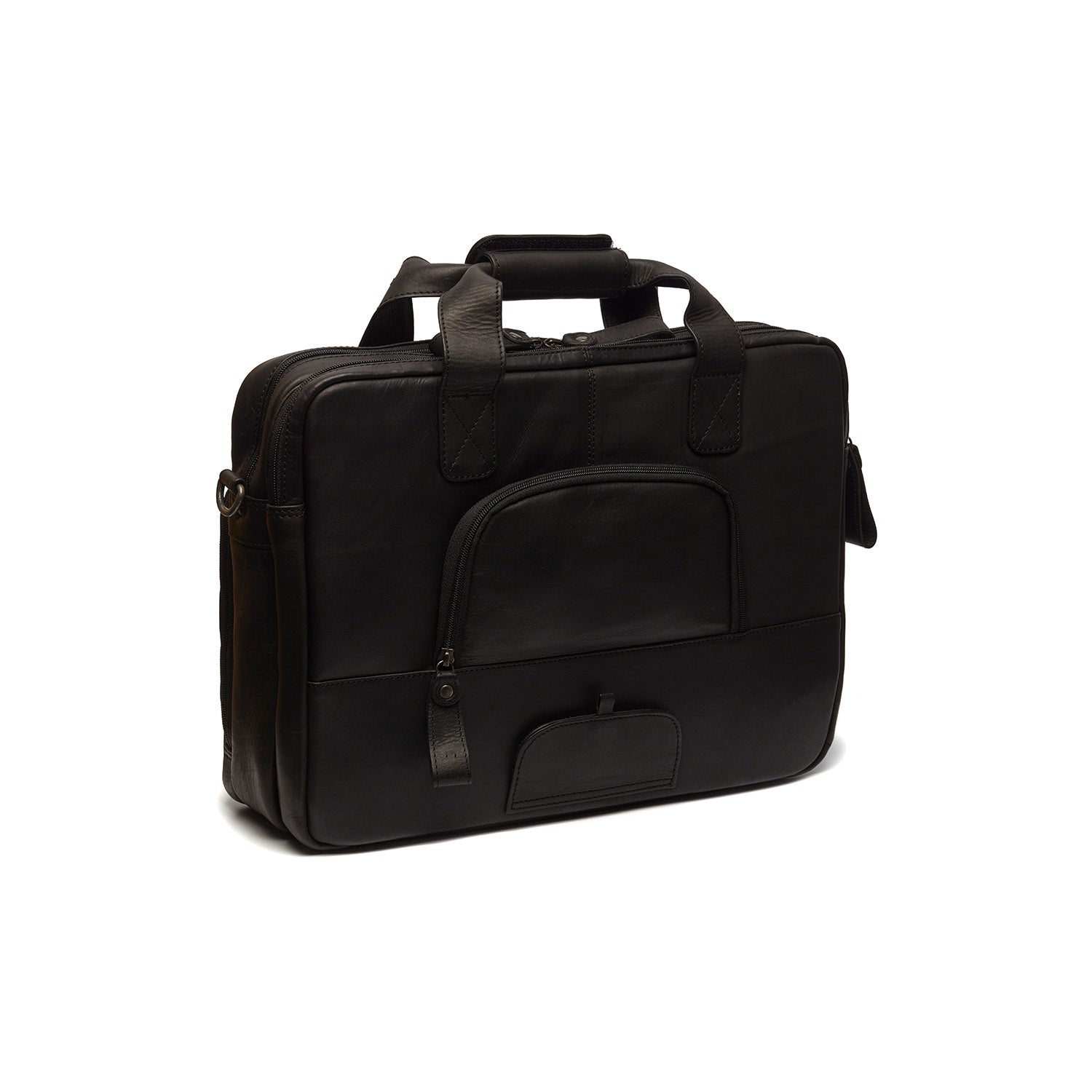 Leather Bicycle Bag Black Geneva