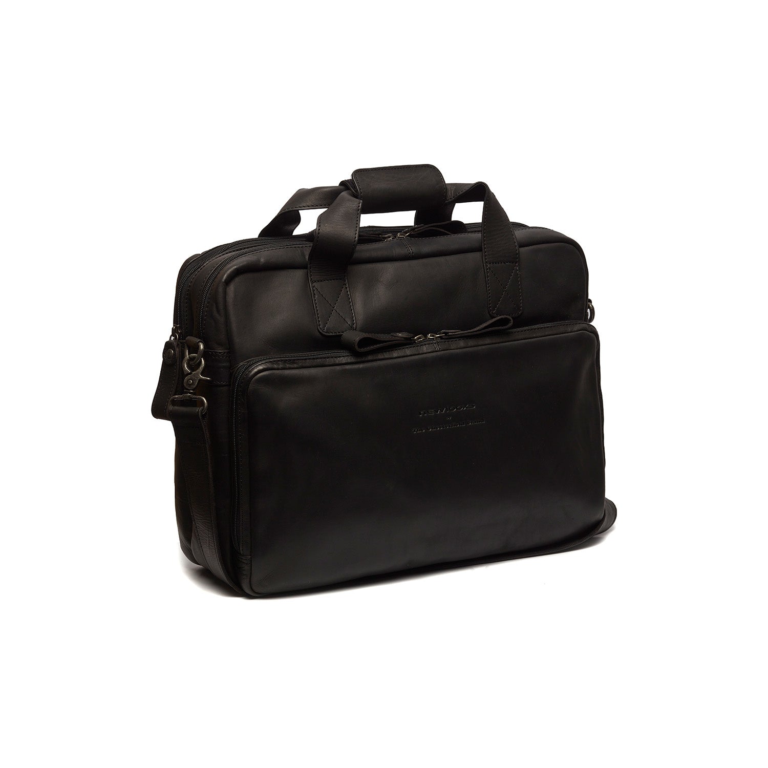 Leather Bicycle Bag Black Geneva