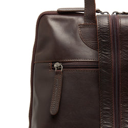 Leather Backpack Brown Amanda