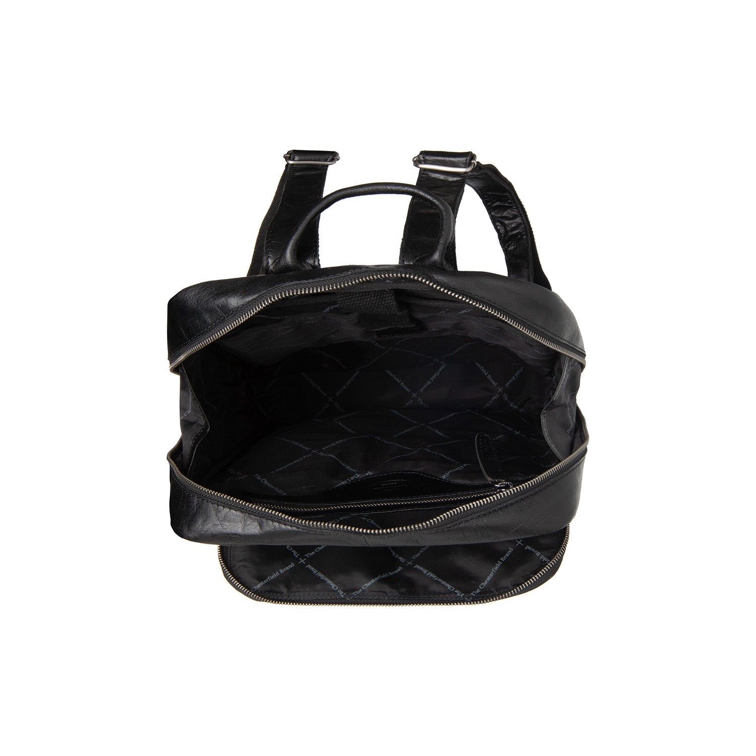 Leather Backpack Black Mack