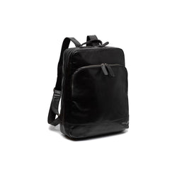 Leather Backpack Black Mack