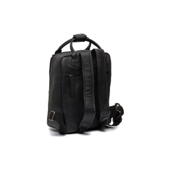 Leather Backpack Black Bellary