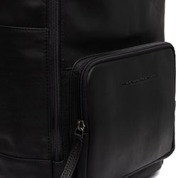 Leather Backpack Black Belford