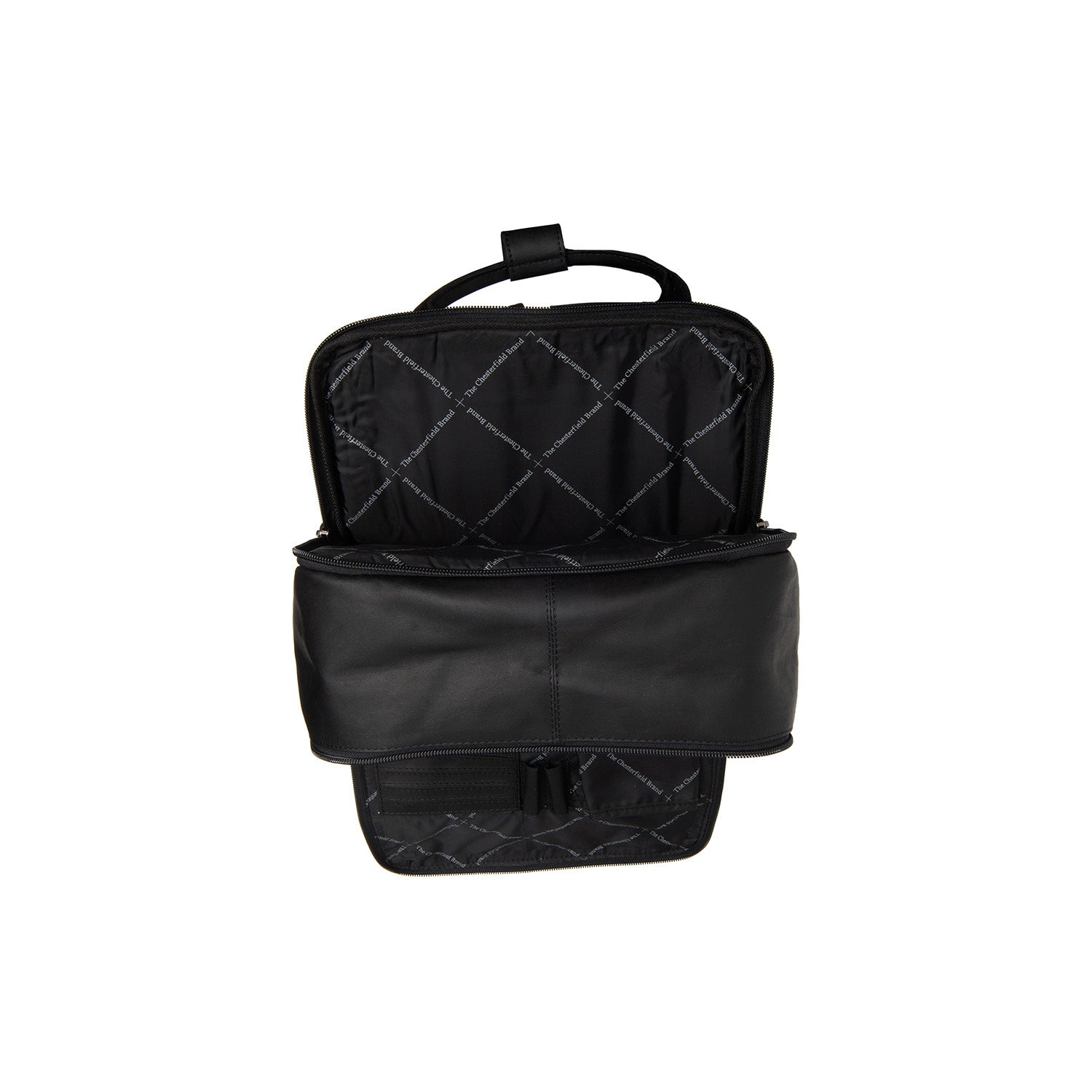 Leather Backpack Black Belford