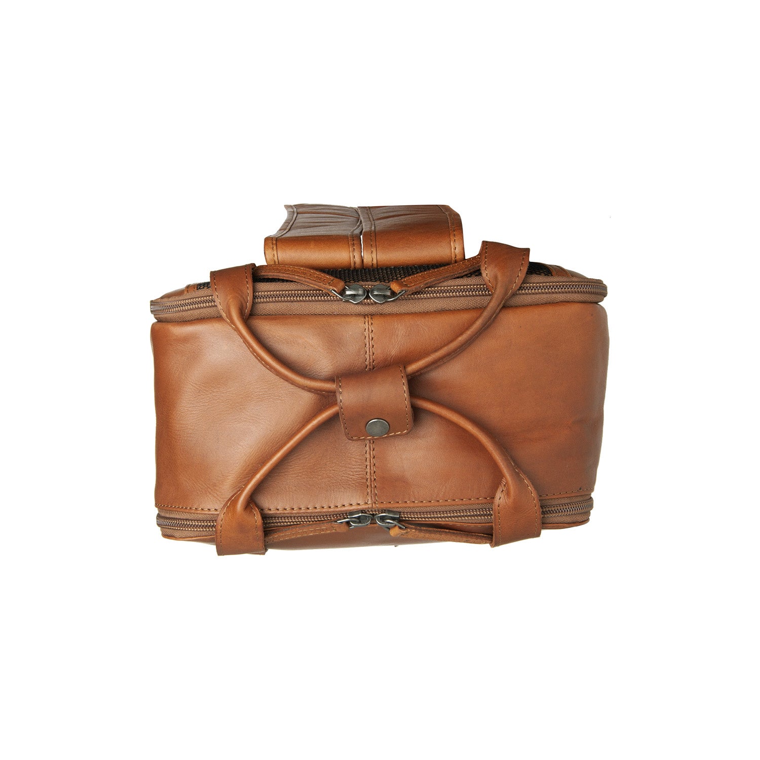 Leather Backpack Cognac Belford