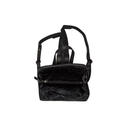 Leather Backpack Black Clair