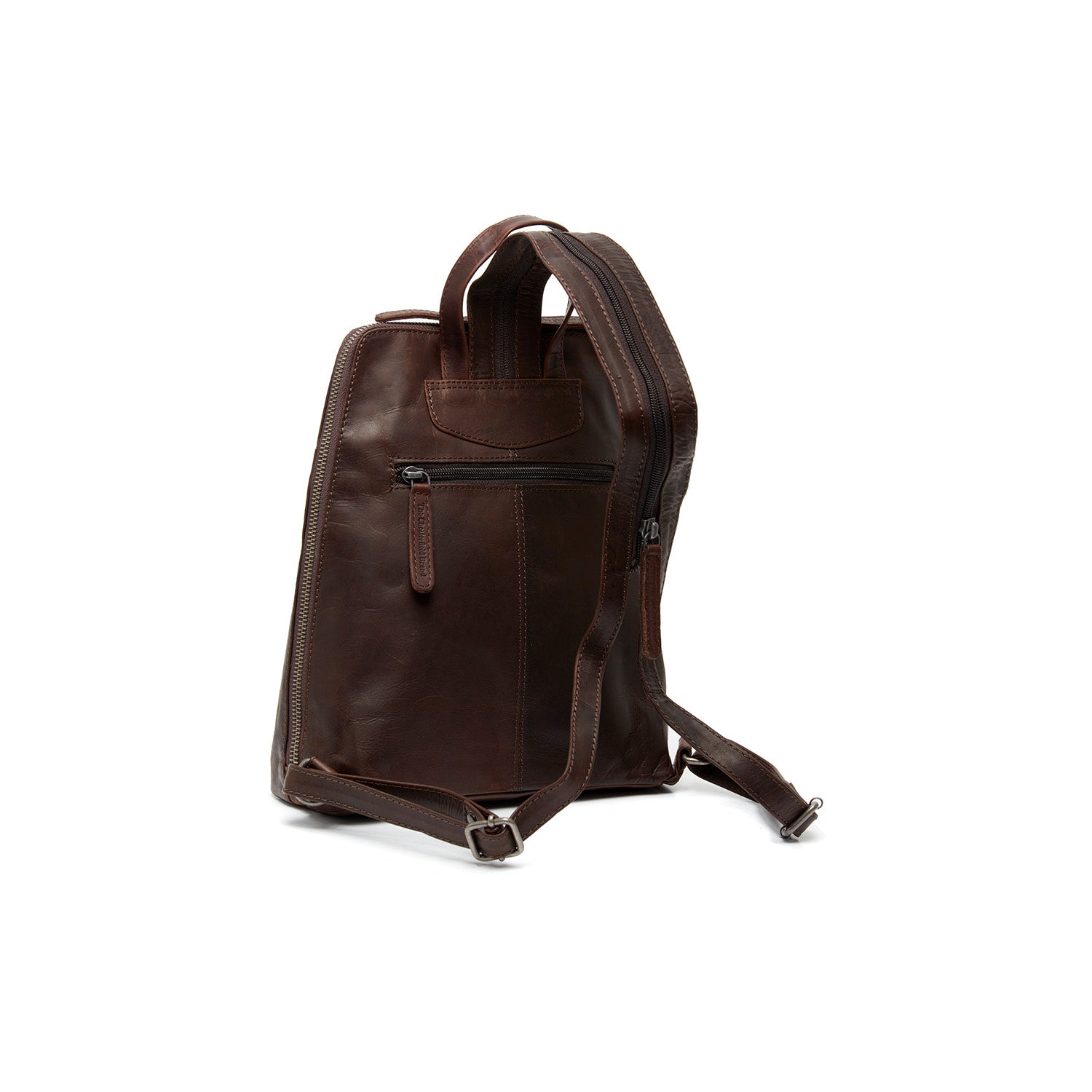 Leather Backpack Brown Clair