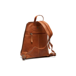 Leather Backpack Cognac Claire