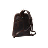 Leather Backpack Brown Vivian