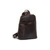 Leather Backpack Brown Vivian