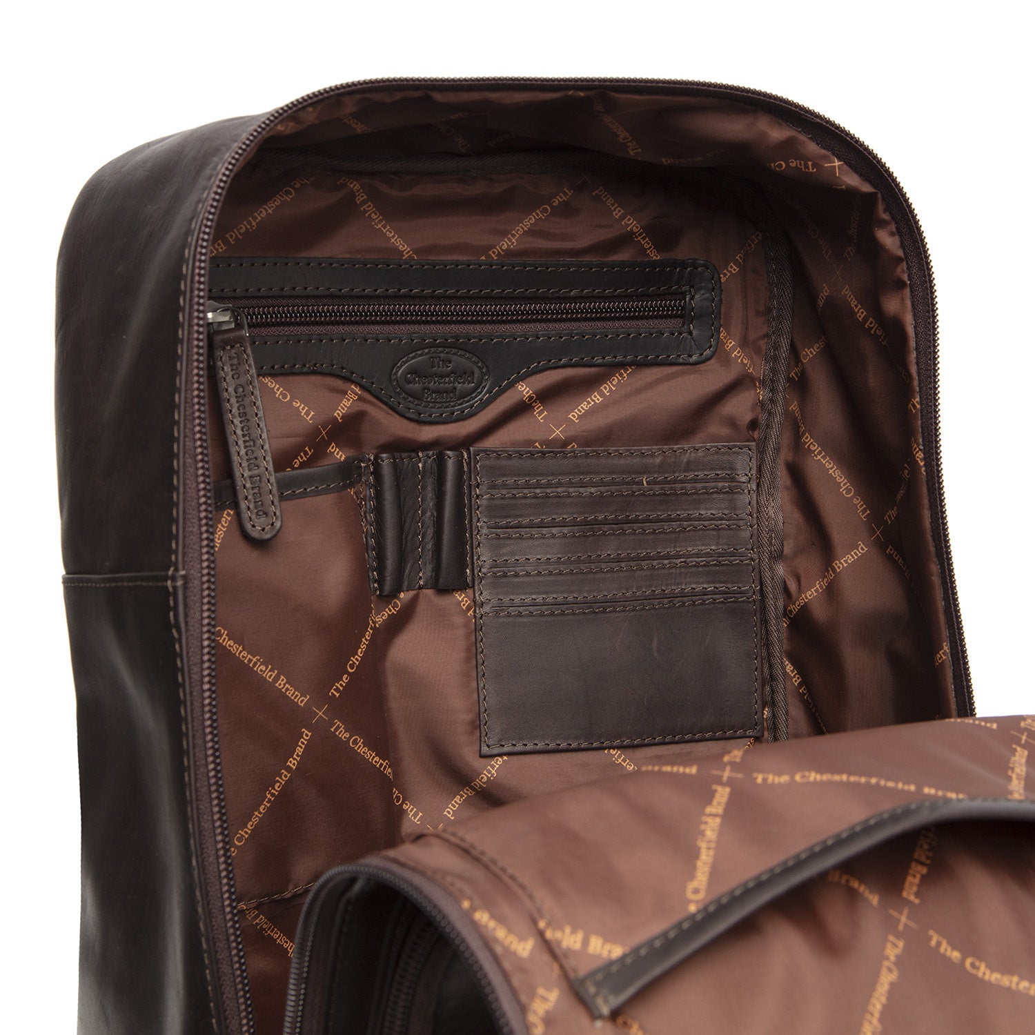 Leather Backpack Brown Danai