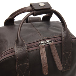 Leather Backpack Brown Danai