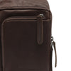 Leather Crossbody Bag Brown Riga