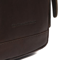 Leather Crossbody Bag Brown Riga