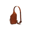 Leather Crossbody Bag Cognac Riga