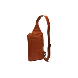 Leather Crossbody Bag Cognac Rotterdam