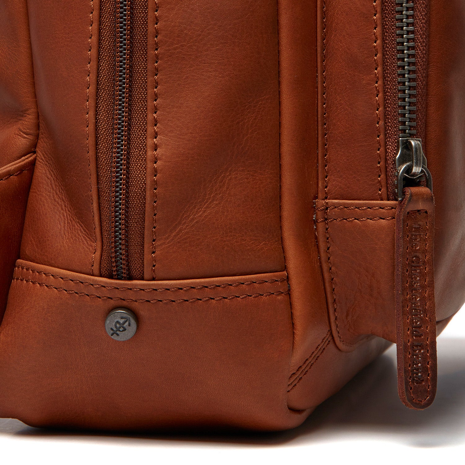 Leather Backpack Cognac Santana