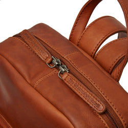 Leather Backpack Cognac Santana