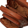 Leather Backpack Cognac Santana