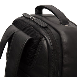 Leather Backpack Black Tokyo