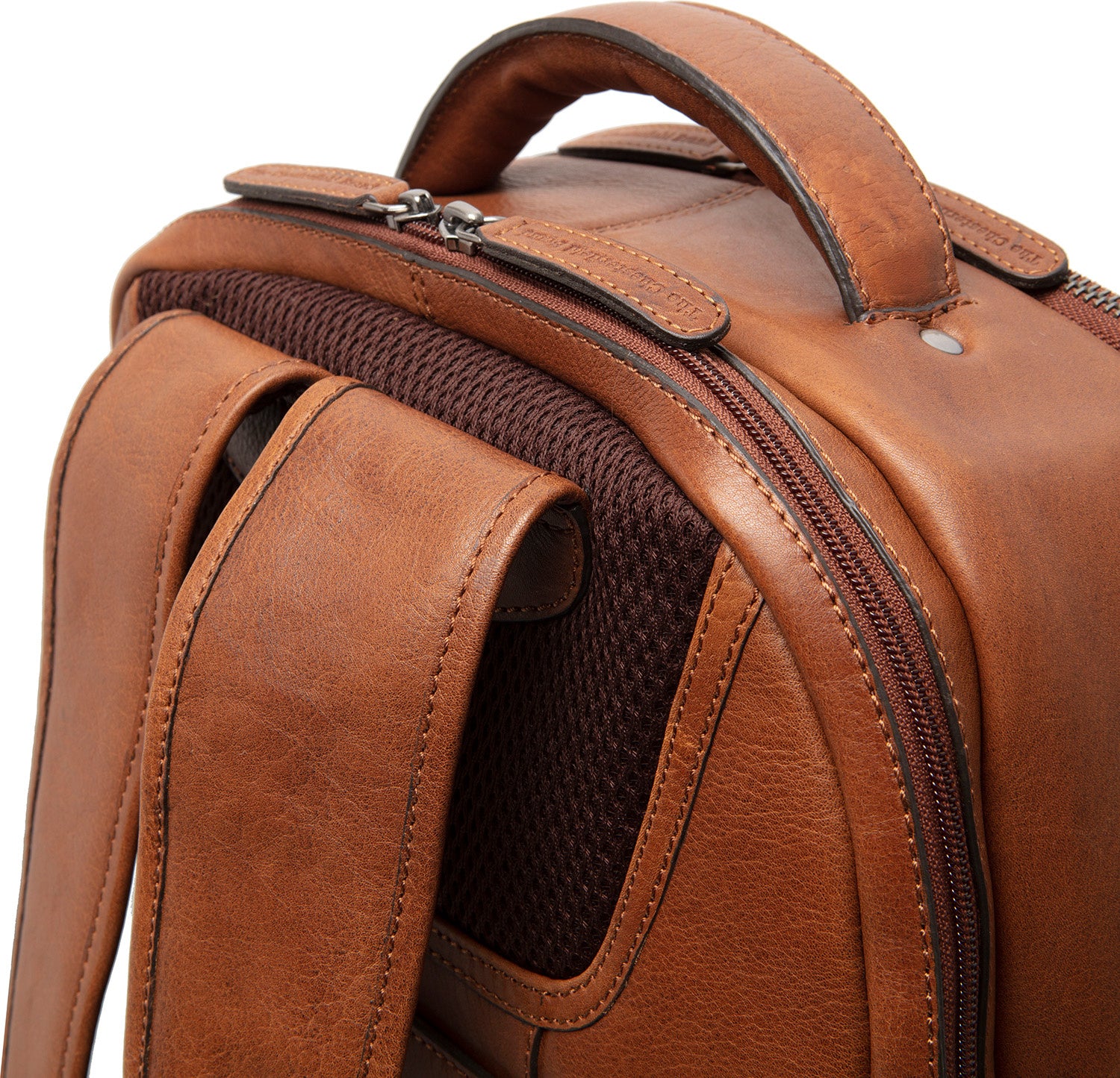 Leather Backpack Cognac Tokyo