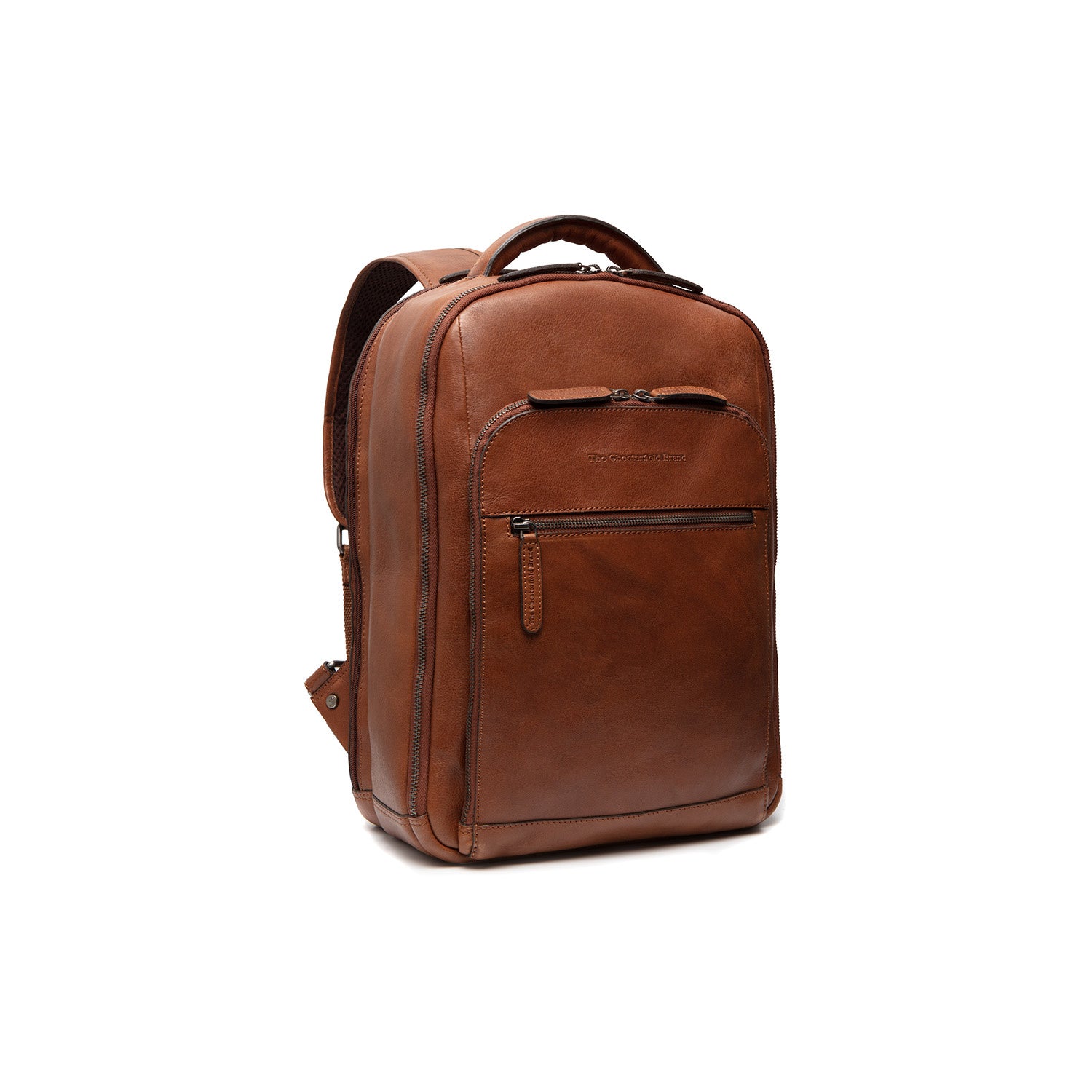 Leather Backpack Cognac Tokyo