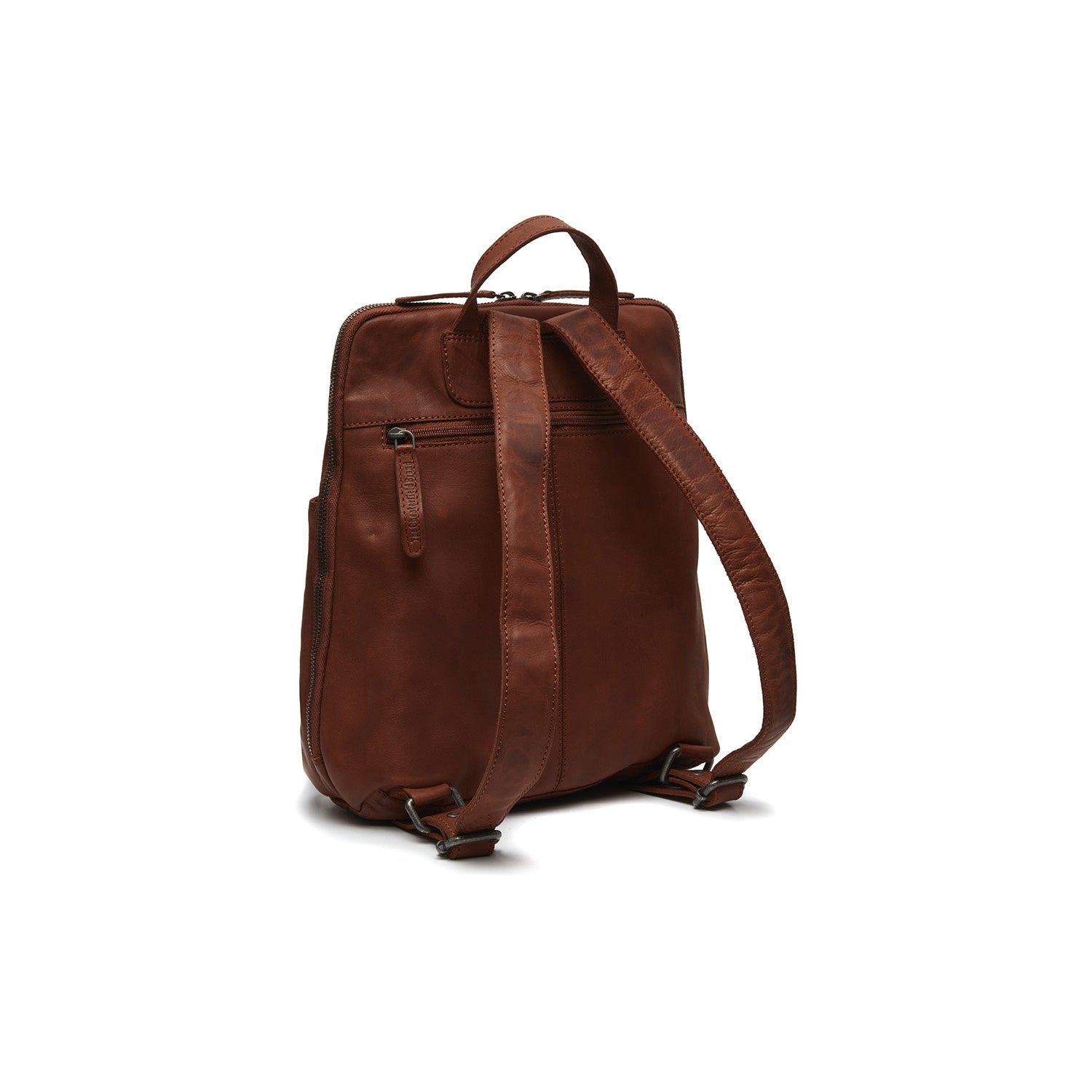 Leather Backpack Cognac Bern