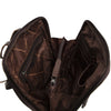 Leather Backpack Brown Cuvo