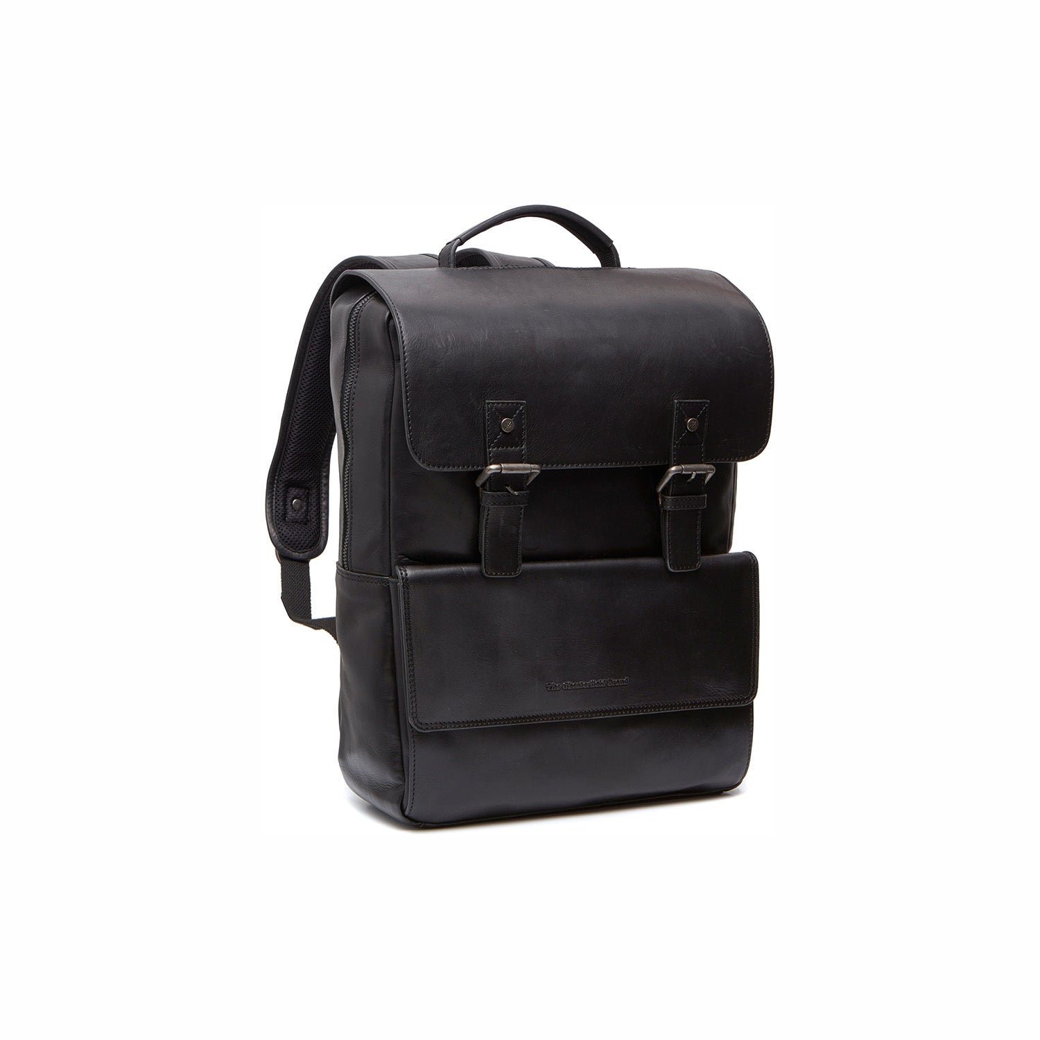 Leather Backpack Black Malta